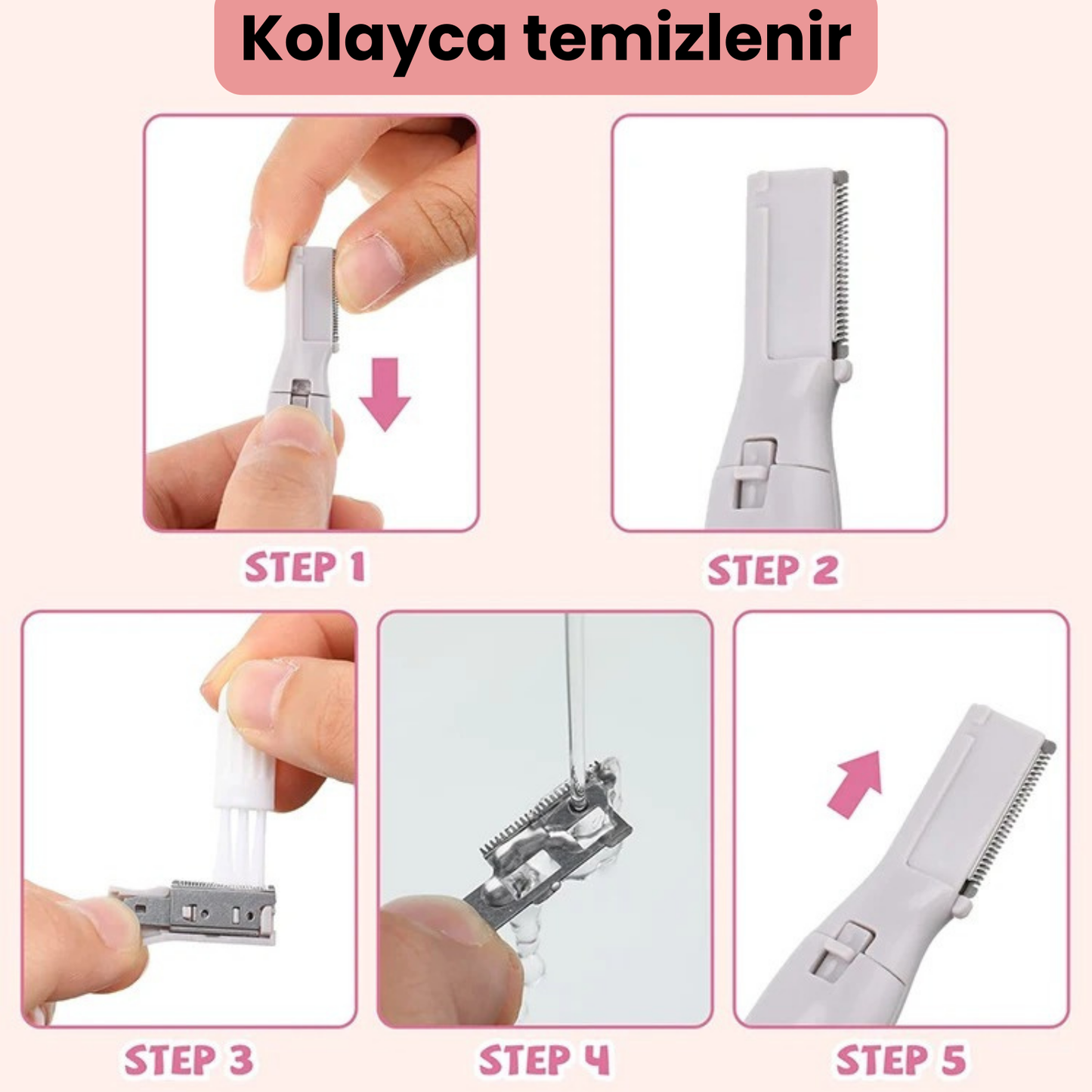 Kaşlarınıza Profesyonel Dokunuş! Elektrikli Kaş Düzeltici ile Anında Mükemmel Görünüm